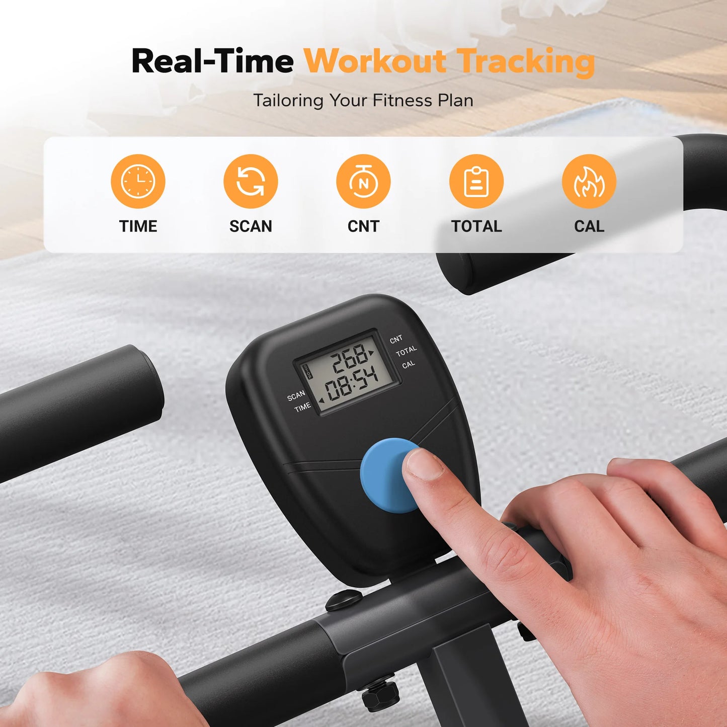 2-in-1 Squat & Rowing Machine – Foldable - BluePeak Ventures