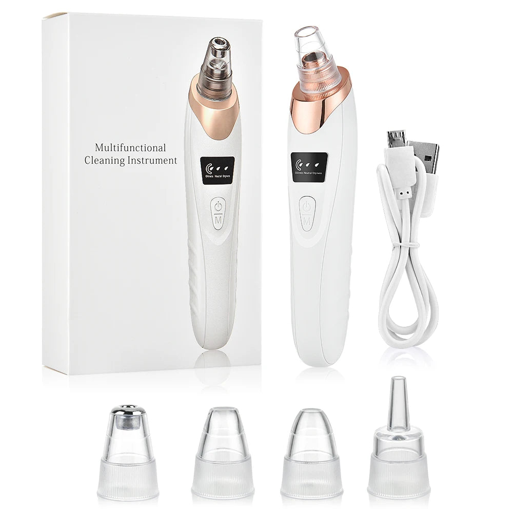 Electric Facial Skin Care Pore Removal Cleanser - Blackhead & Acne remover - BluePeak Ventures