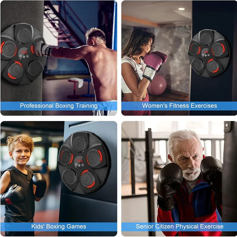 Smart Bluetooth Music Boxing Machine Trainer for Home Workouts - BluePeak Ventures