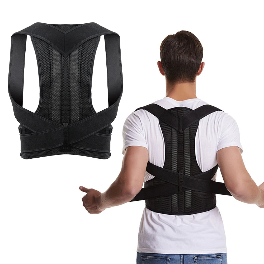 Adjustable Posture Corrector Belt Lumbar Support - BluePeak Ventures