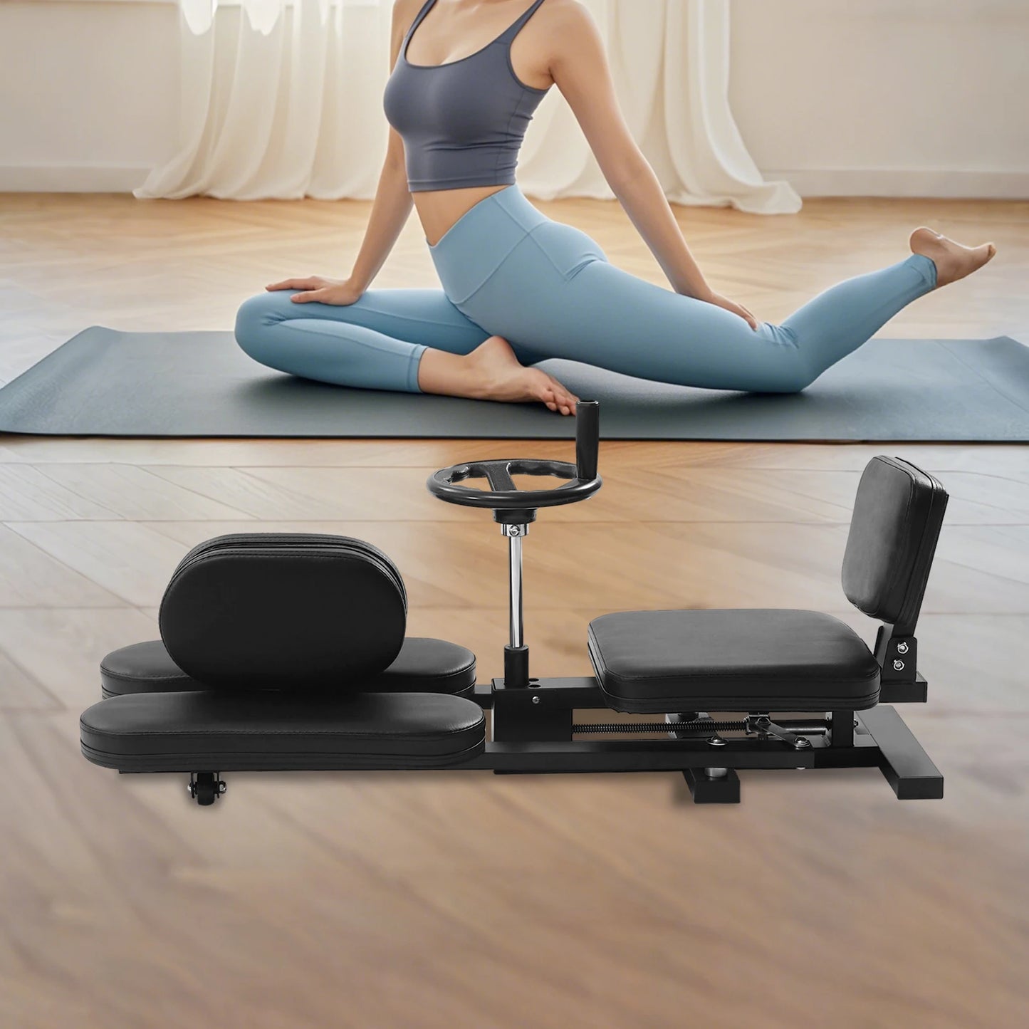 Leg Stretch Machine Home Gym Flexibility & Core Training Equipment - BluePeak Ventures