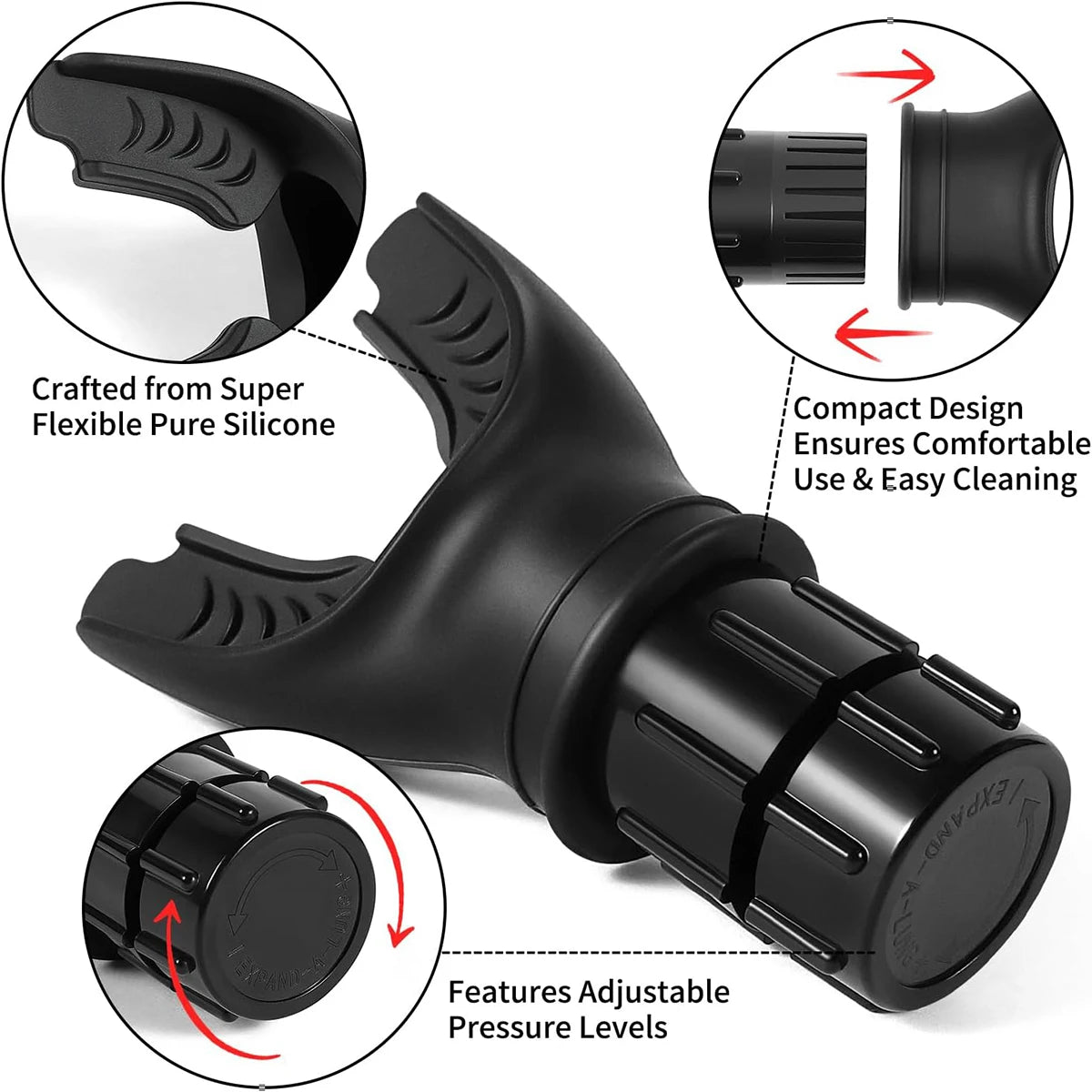 Portable Breathing Trainer for Lung Strength & Endurance - BluePeak Ventures