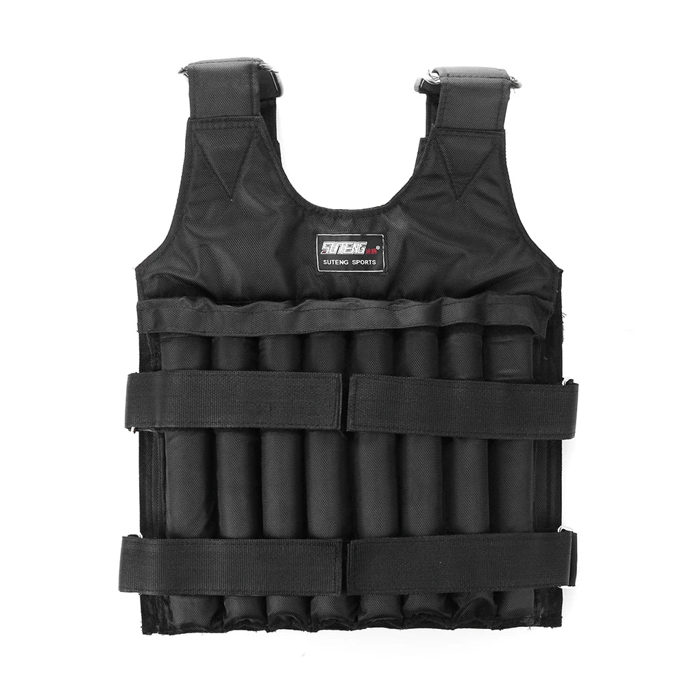 Adjustable Weighted Vest Jacket - for Running, Training & Fitness Workouts - BluePeak Ventures
