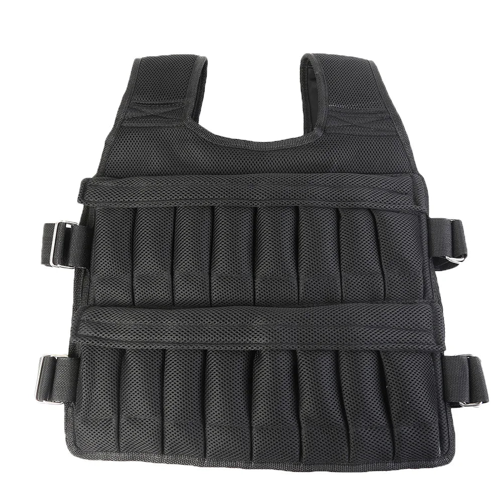 Adjustable Weighted Vest Jacket - for Running, Training & Fitness Workouts - BluePeak Ventures