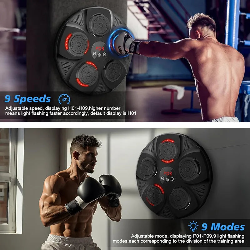 Smart Bluetooth Music Boxing Machine Trainer for Home Workouts - BluePeak Ventures