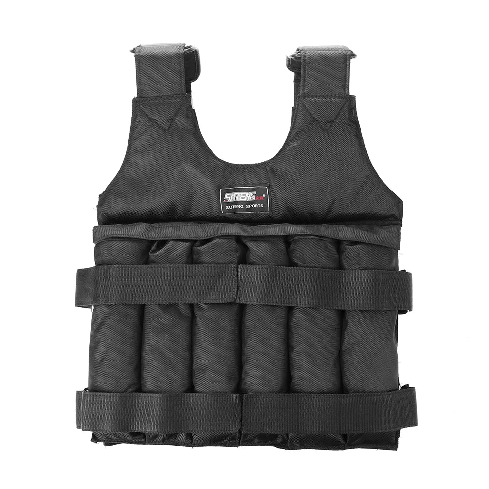 Adjustable Weighted Vest Jacket - for Running, Training & Fitness Workouts - BluePeak Ventures