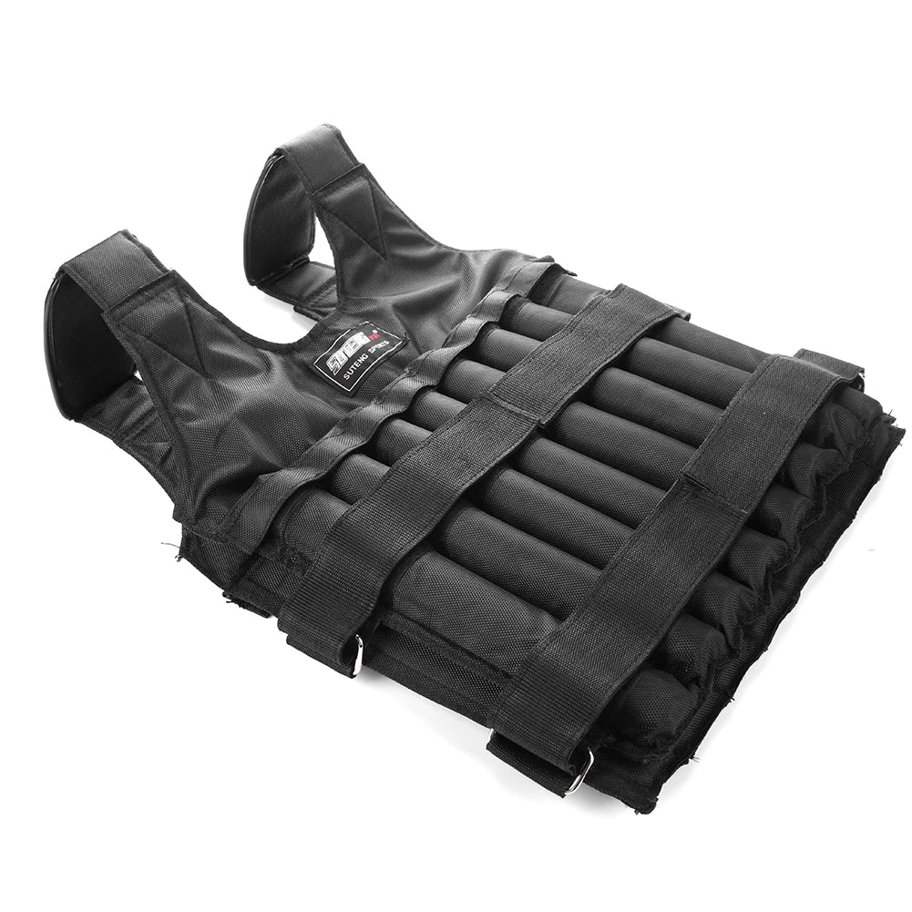 Adjustable Weighted Vest Jacket - for Running, Training & Fitness Workouts - BluePeak Ventures