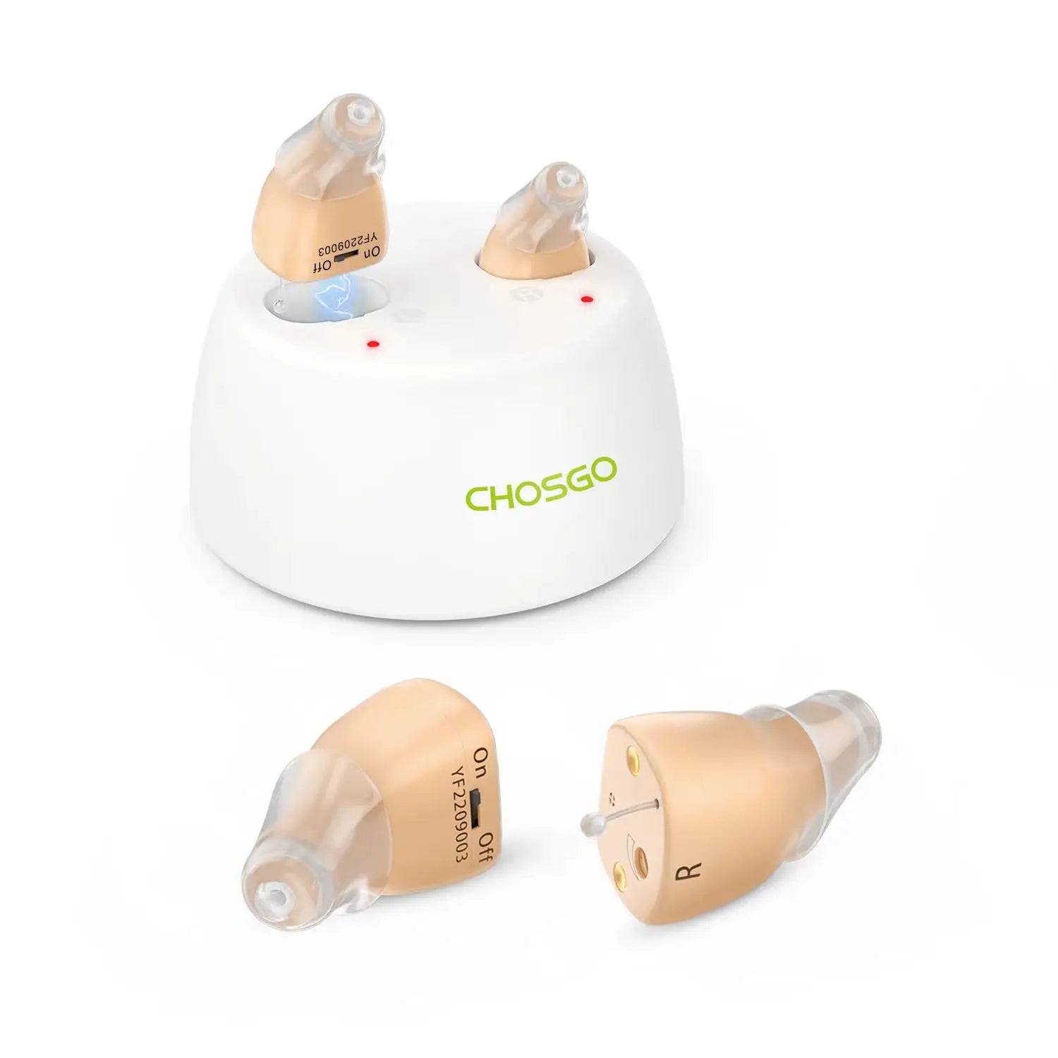 Hearing Aids Rechargeable with Noise Cancelling - BluePeak Ventures