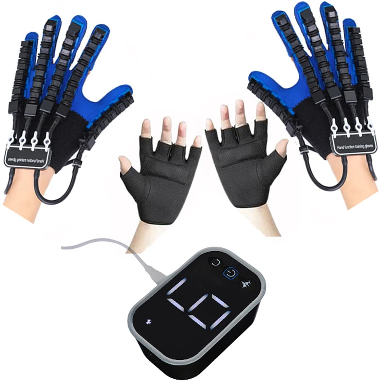 Intelligent Rehabilitation Robot Gloves – Stroke and Hemiplegia Hand Therapy Massage Training Gloves - BluePeak Ventures