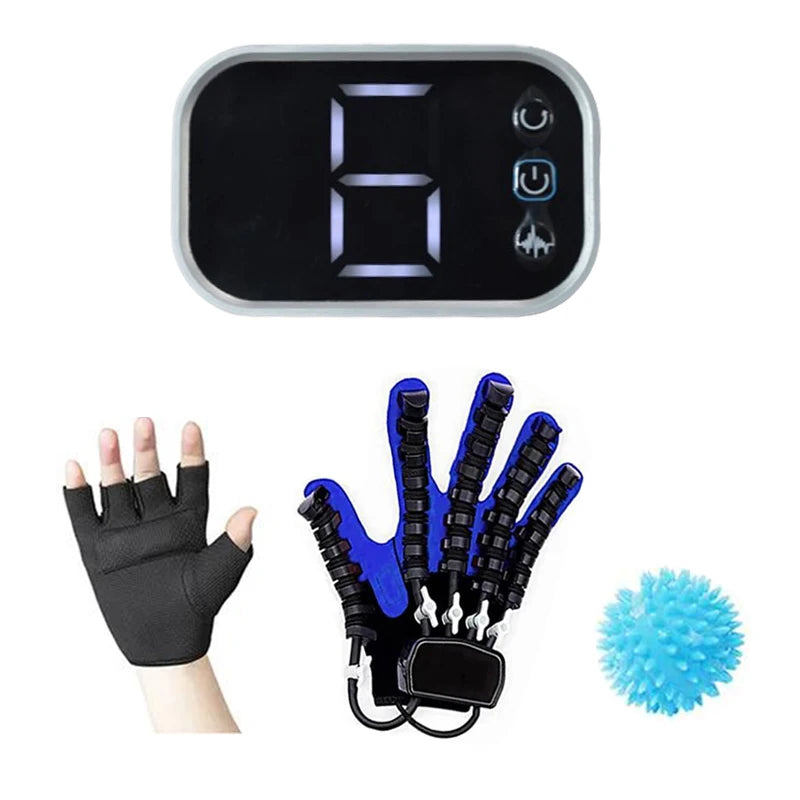 Intelligent Rehabilitation Robot Gloves – Stroke and Hemiplegia Hand Therapy Massage Training Gloves - BluePeak Ventures