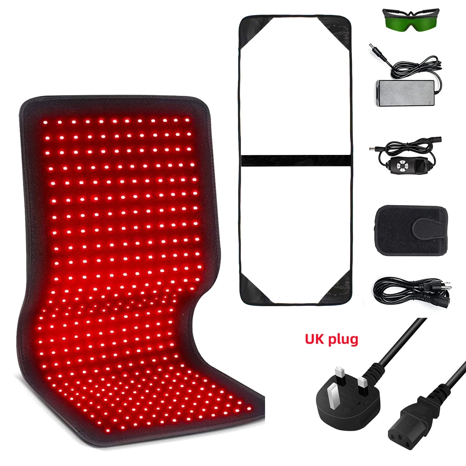 Red & Infrared Therapy Belt – Wearable LED Body Wrap for Muscle & Skin  Relief - BluePeak Ventures