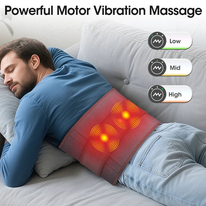 Electric Heating Waist Massager Support Belt - BluePeak Ventures
