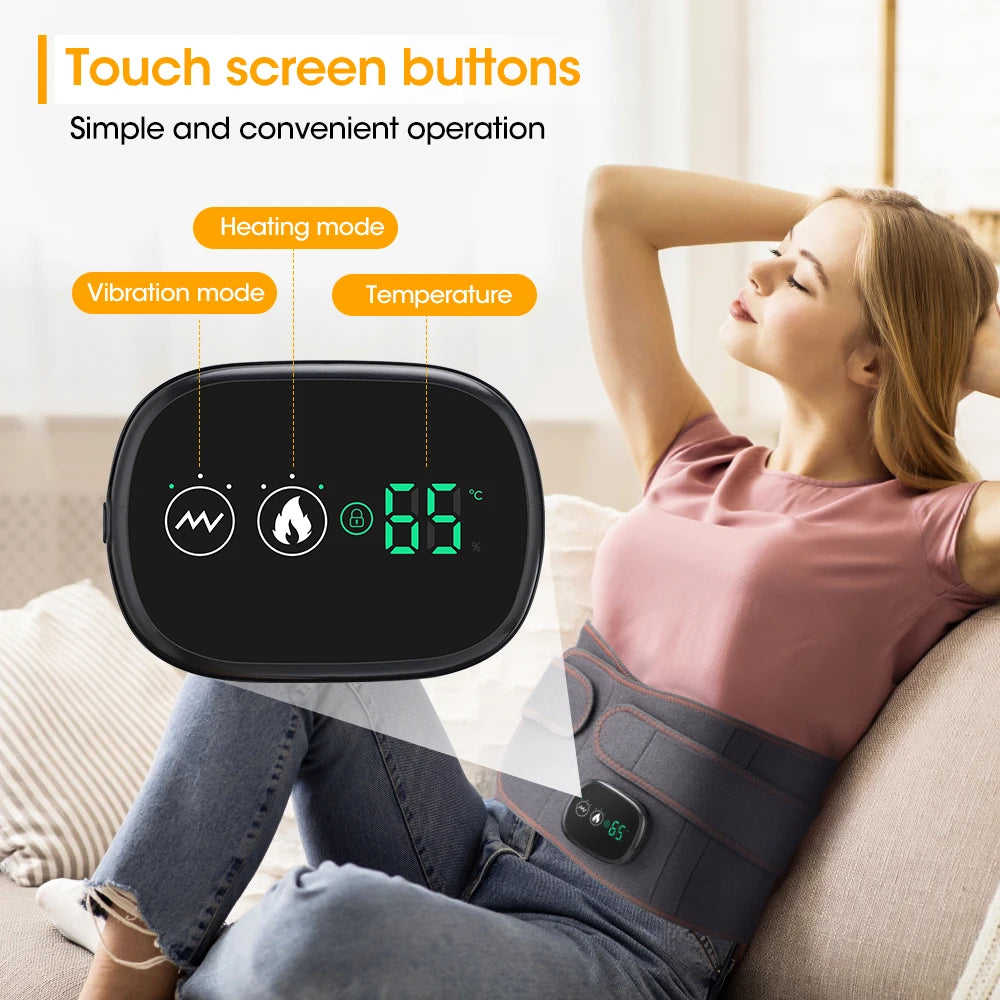 Electric Heating Waist Massager Support Belt - BluePeak Ventures
