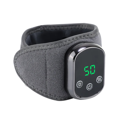 Electric Heating Wrist Massager – Hot Compress & Vibration Therapy Wristband - BluePeak Ventures
