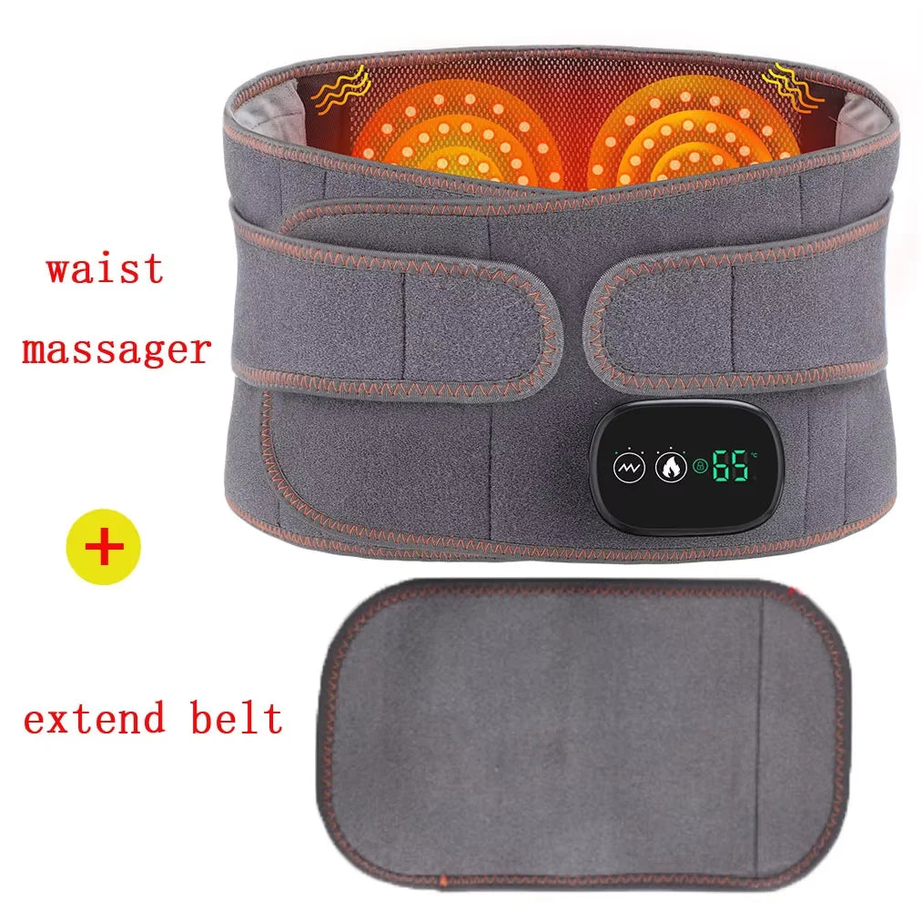 Electric Heating Waist Massager Support Belt - BluePeak Ventures