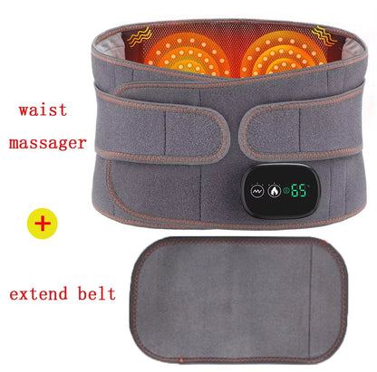 Electric Heating Waist Massager Support Belt - BluePeak Ventures