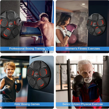 Smart Bluetooth Music Boxing Machine Trainer for Home Workouts - BluePeak Ventures