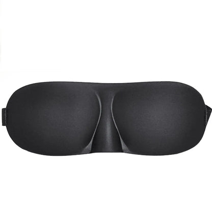 3D Sleeping Eye Mask Blindfold – Soft Padded Sleep Shade for Travel & Relaxation - BluePeak Ventures