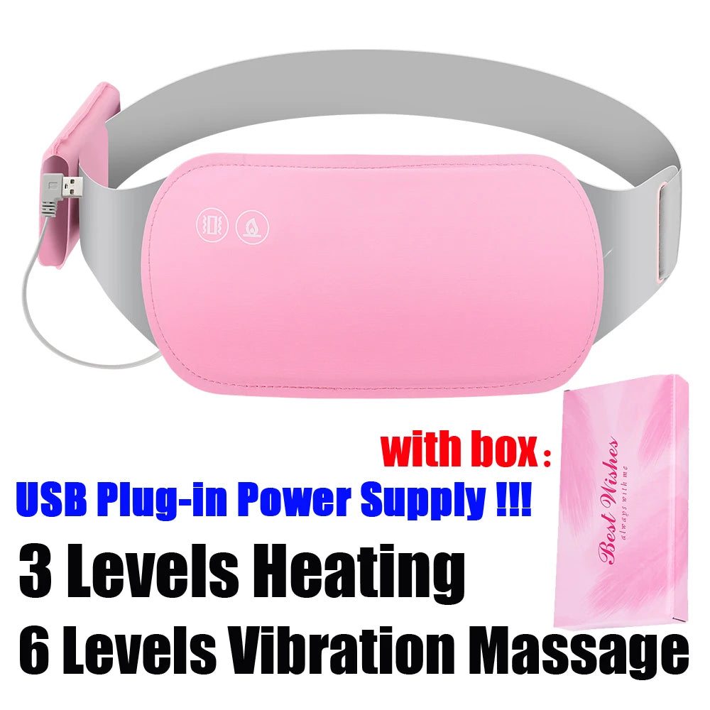 MENSTRUAL RELIEF ELECTRIC HEATING BELT- Electric Period Cramp Massager - BluePeak Ventures