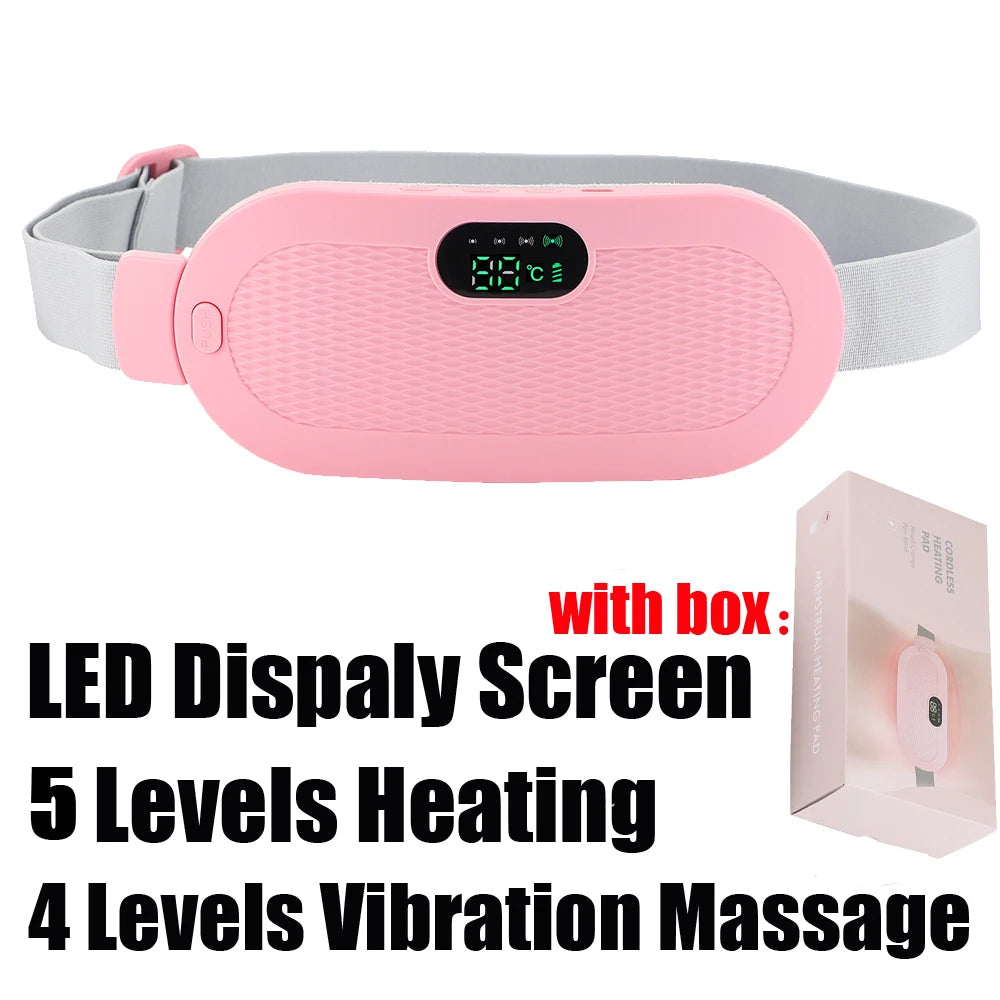 MENSTRUAL RELIEF ELECTRIC HEATING BELT- Electric Period Cramp Massager - BluePeak Ventures