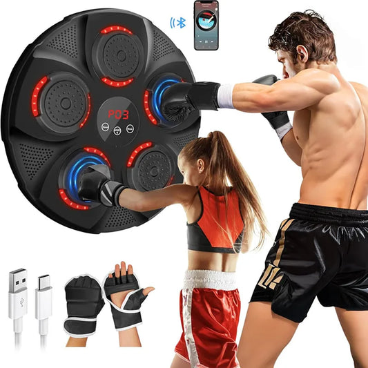 Smart Bluetooth Music Boxing Machine Trainer for Home Workouts - BluePeak Ventures