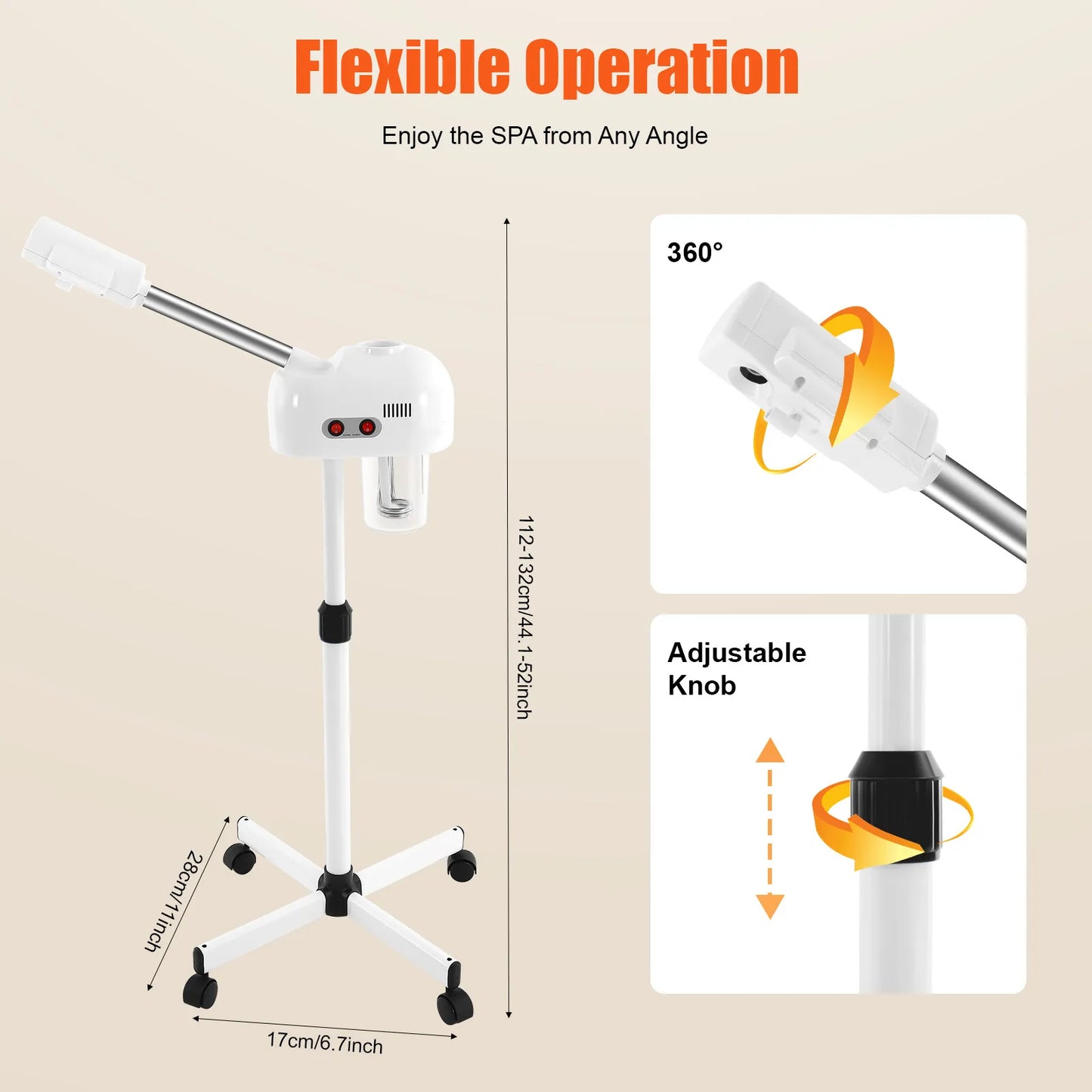 Ozone-Infused Facial Steamer – Deep Skin Hydration & Pore Detox - BluePeak Ventures