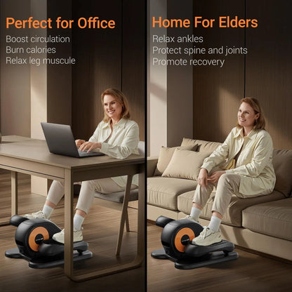 Under Desk Elliptical Machine Home Ellipse Leg Exerciser - BluePeak Ventures