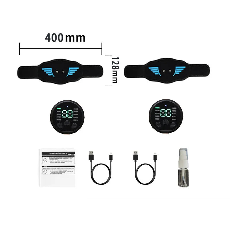EMS Abdominal Toning Belt – USB Rechargeable Abs Trainer - BluePeak Ventures