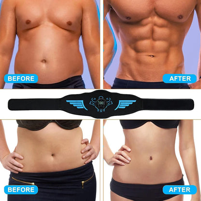 EMS Abdominal Toning Belt – USB Rechargeable Abs Trainer - BluePeak Ventures