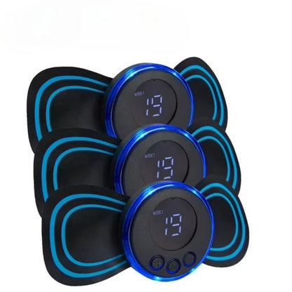 Mini USB Rechargeable Massage Patch – Portable Full Body Muscle Relaxer - BluePeak Ventures