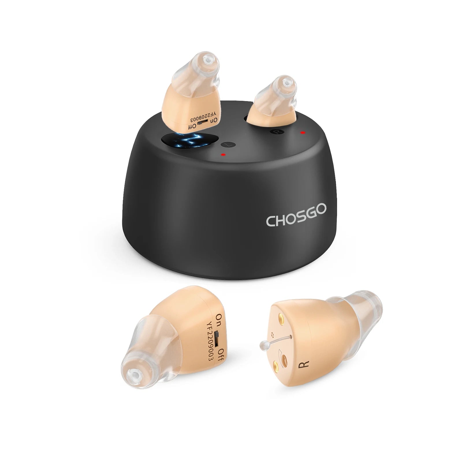 Hearing Aids Rechargeable with Noise Cancelling - BluePeak Ventures