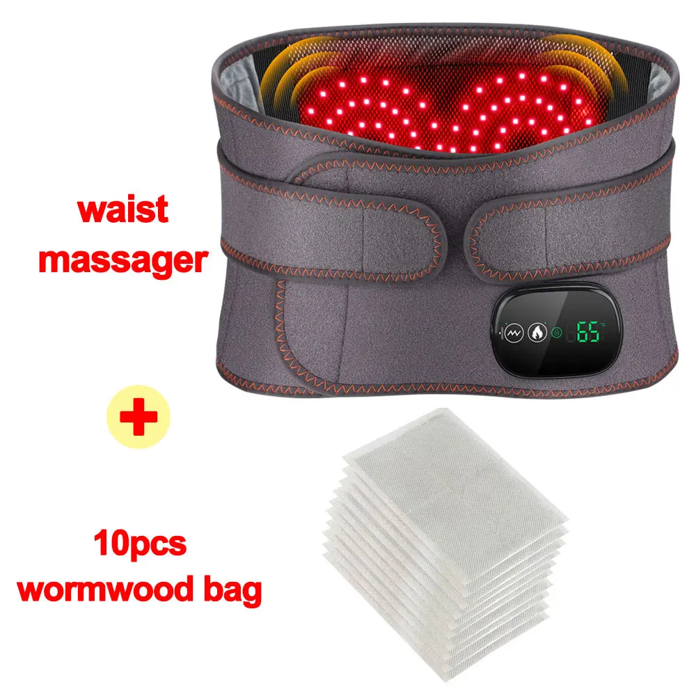 Electric Heating Waist Massager Support Belt - BluePeak Ventures