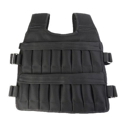 Adjustable Weighted Vest Jacket - for Running, Training & Fitness Workouts - BluePeak Ventures