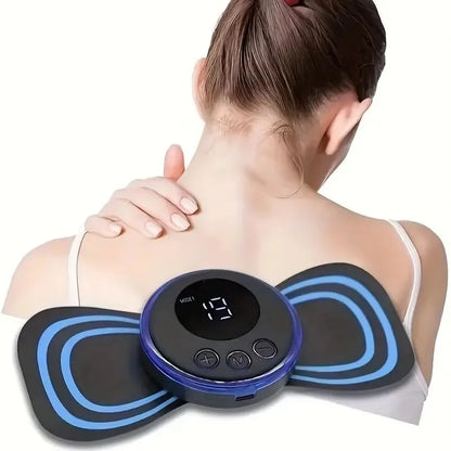 Mini USB Rechargeable Massage Patch – Portable Full Body Muscle Relaxer - BluePeak Ventures