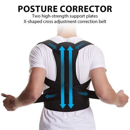 Adjustable Posture Corrector Belt Lumbar Support - BluePeak Ventures