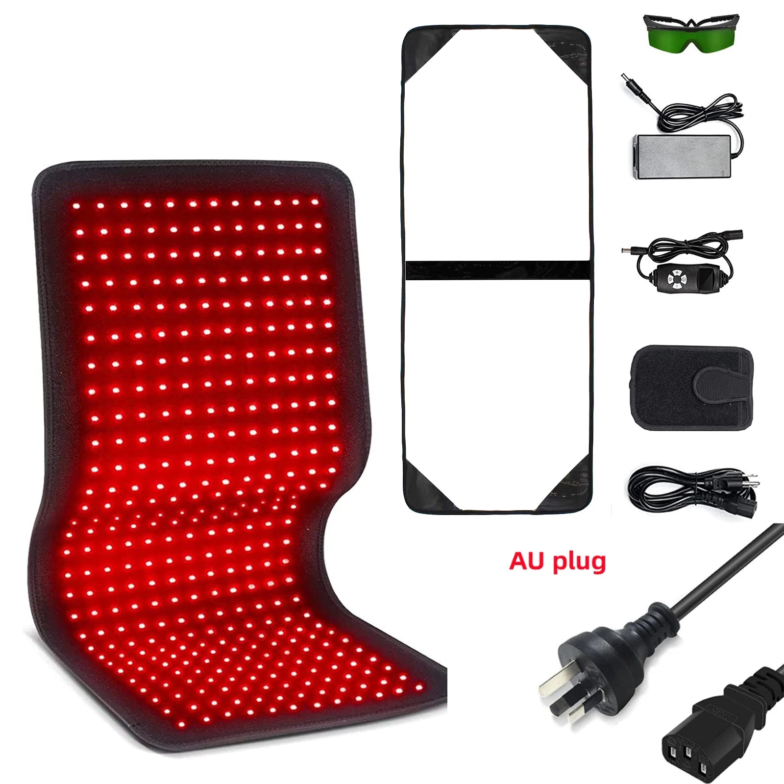 Red & Infrared Therapy Belt – Wearable LED Body Wrap for Muscle & Skin  Relief - BluePeak Ventures