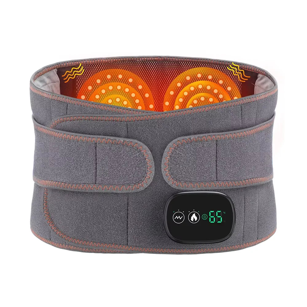 Electric Heating Waist Massager Support Belt - BluePeak Ventures