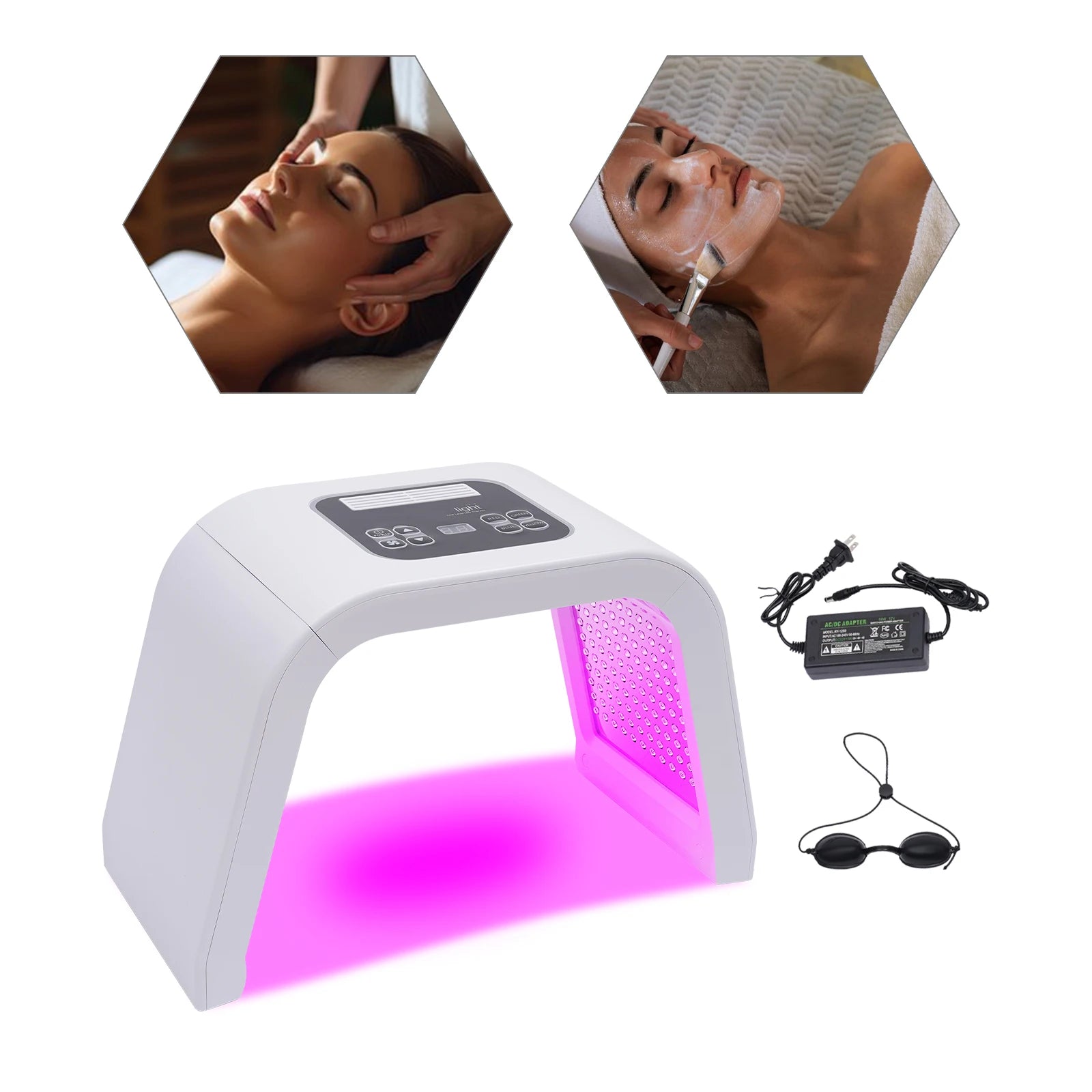 7-Color LED Light Therapy Mask – Rejuvenate, Brighten & Repair Your Skin at Home - BluePeak Ventures