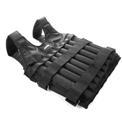 Adjustable Weighted Vest Jacket - for Running, Training & Fitness Workouts - BluePeak Ventures