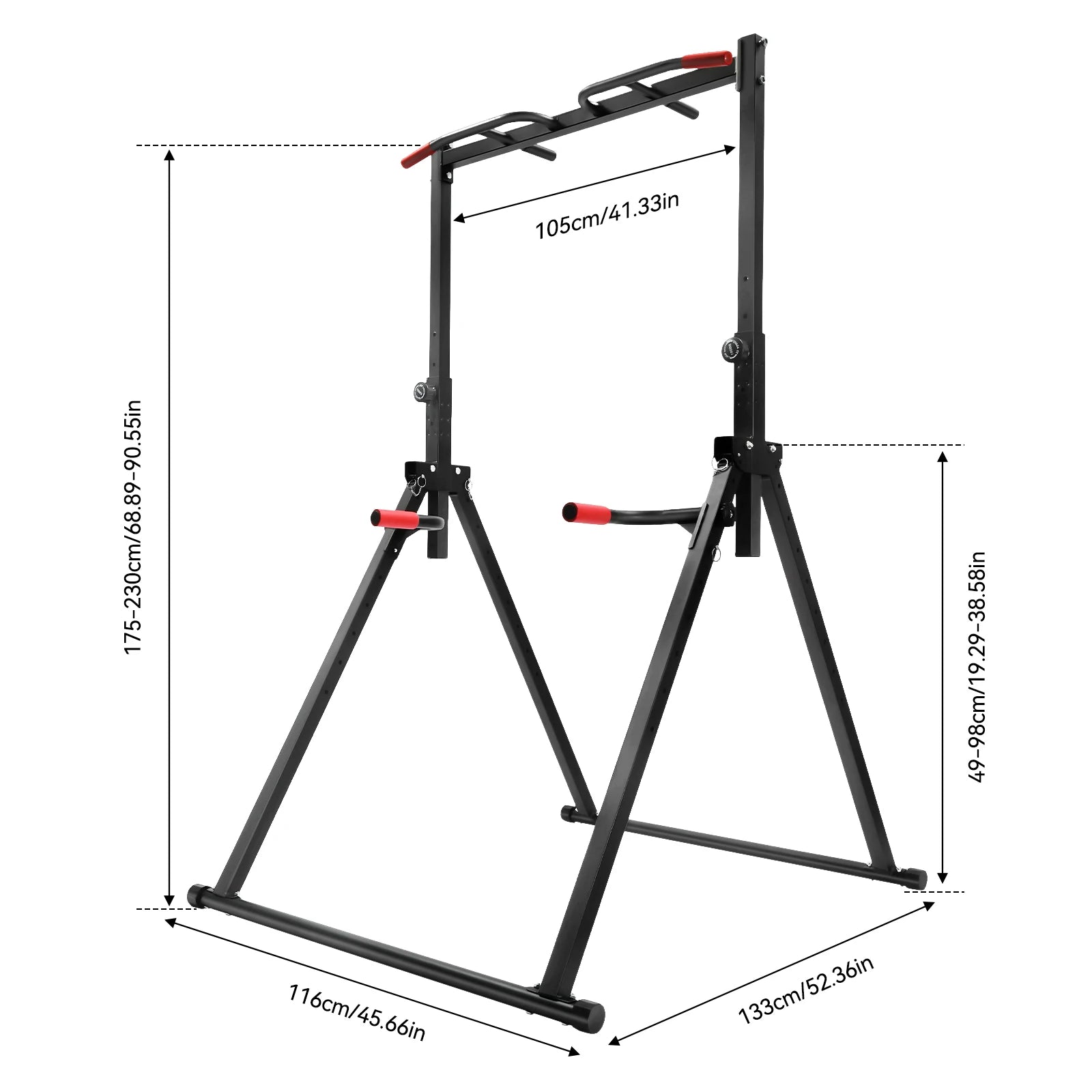 Adjustable Home Pull Up Bar – Triangular Pull Up Station for Full-Body Strength Training - BluePeak Ventures