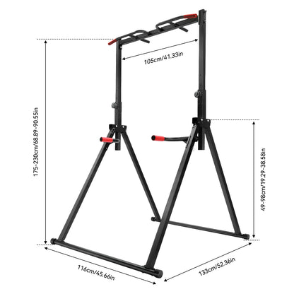 Adjustable Home Pull Up Bar – Triangular Pull Up Station for Full-Body Strength Training - BluePeak Ventures